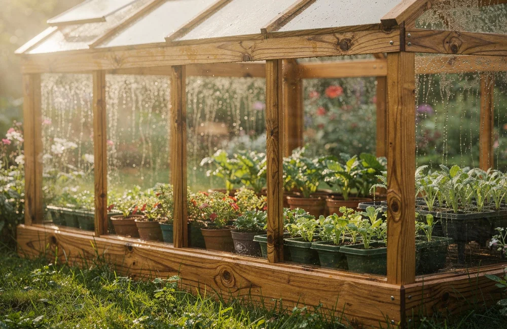 meilleurs bois pour serre de jardin