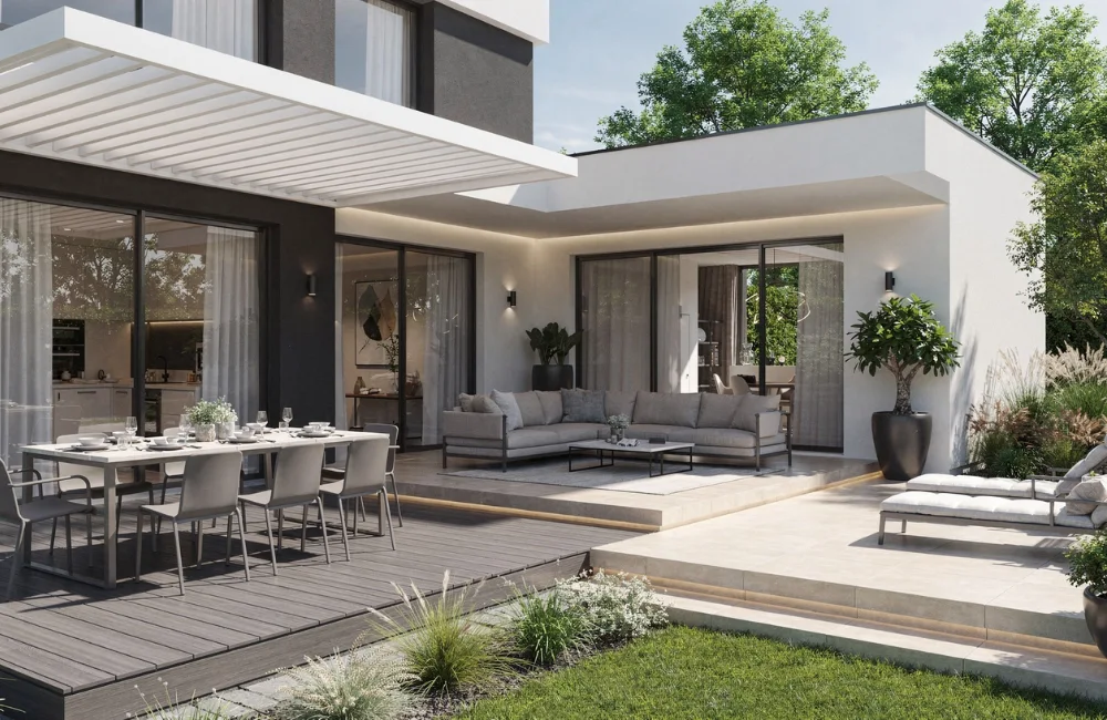 amenagement terrasse en l