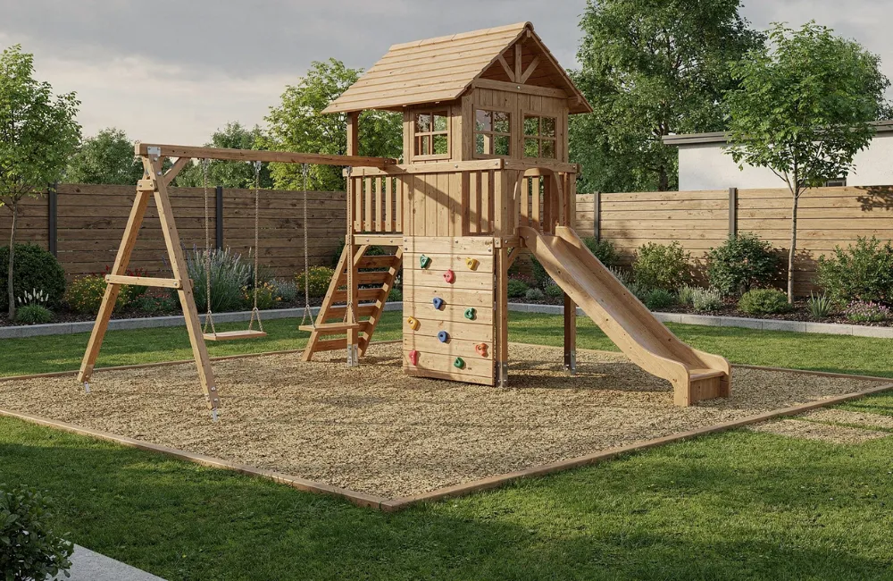 choisir aire jeux enfant bois