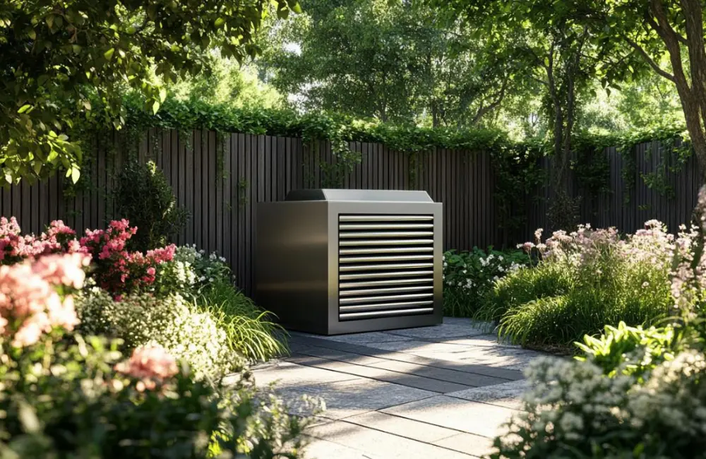 grille inox pour jardin