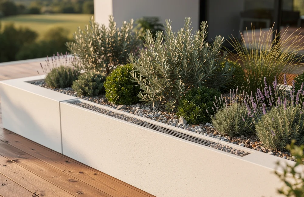 jardiniere beton cellulaire