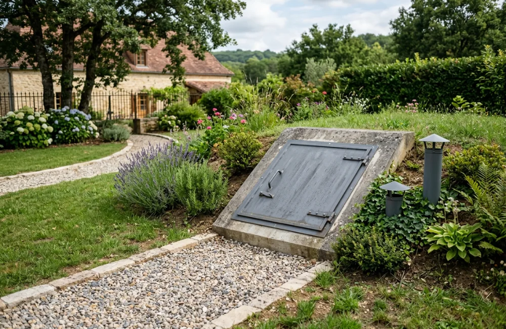 reglementation bunker jardin