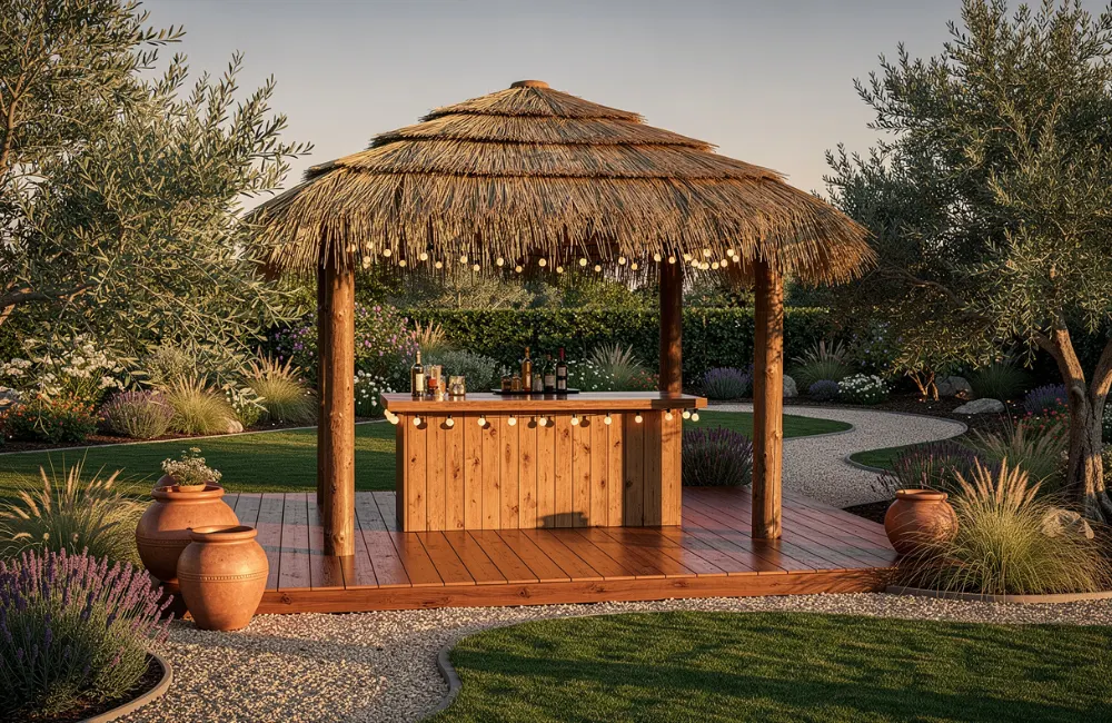 faire une paillotte jardin