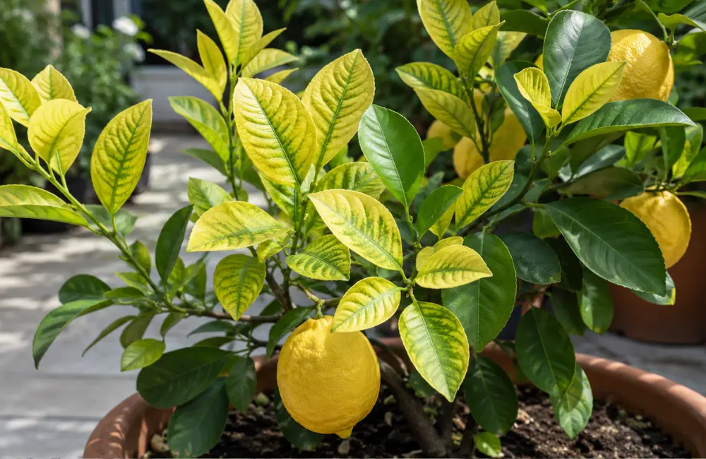 carence fer citronnier