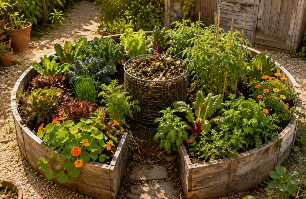 exemple jardin trou de serrure