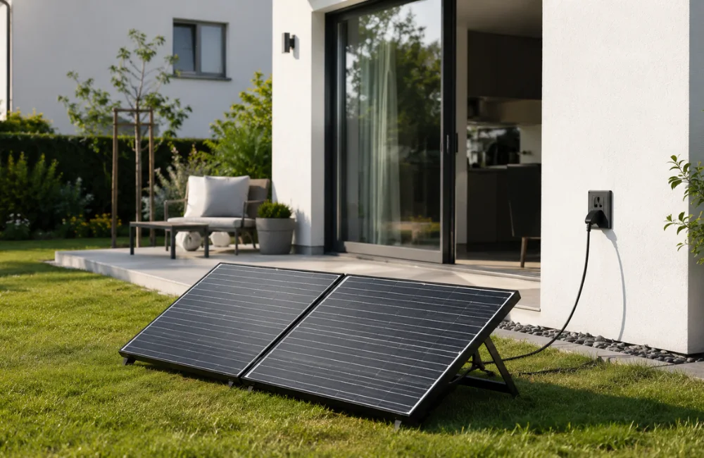 panneau solaire plug and play fonctionnement