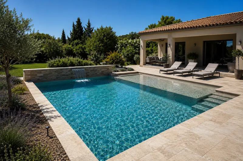 piscine beton gunite