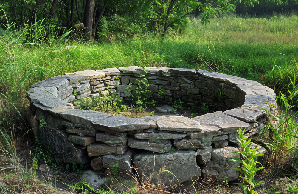 construire puit en pierre